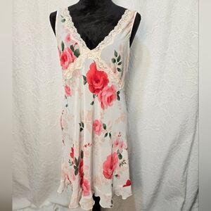 Secret Treasures Floral Lace Chemise